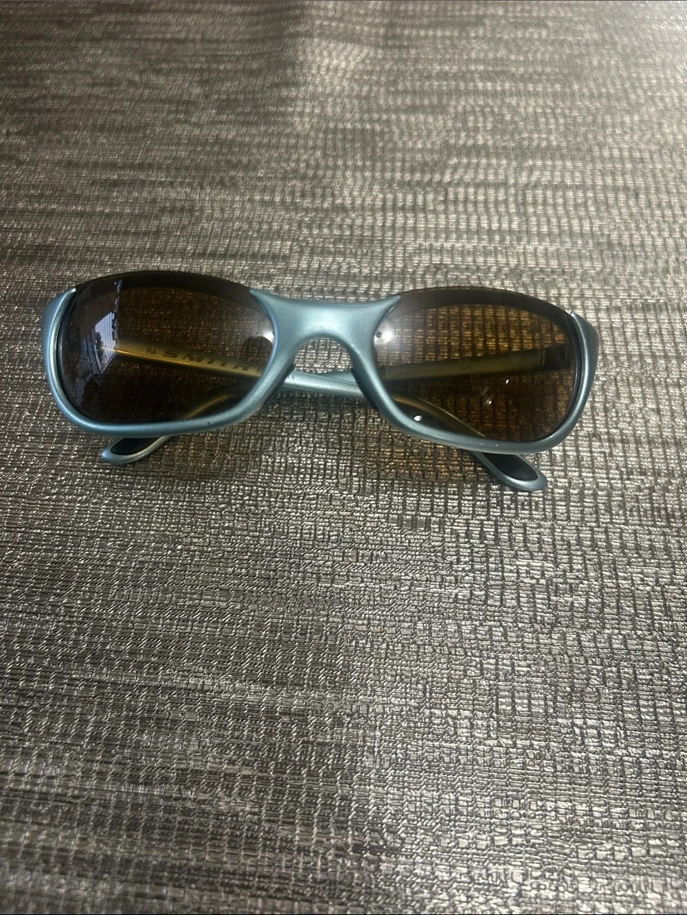 Women's Cat-Eye Sunglasses in Light Teal with Brown Lenses